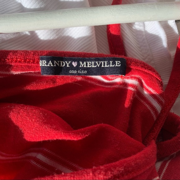 Brandy Melville Striped Tank Top Onesize - Picture 5 of 6